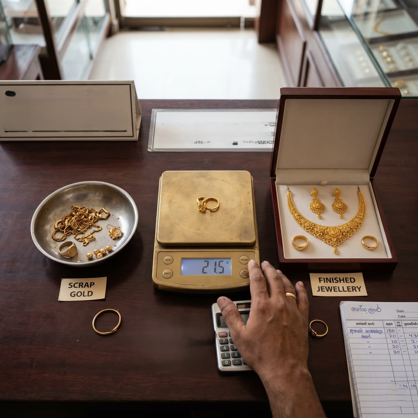 Scrap Gold vs Jewellery: What's the Price Difference in Sri Lanka?