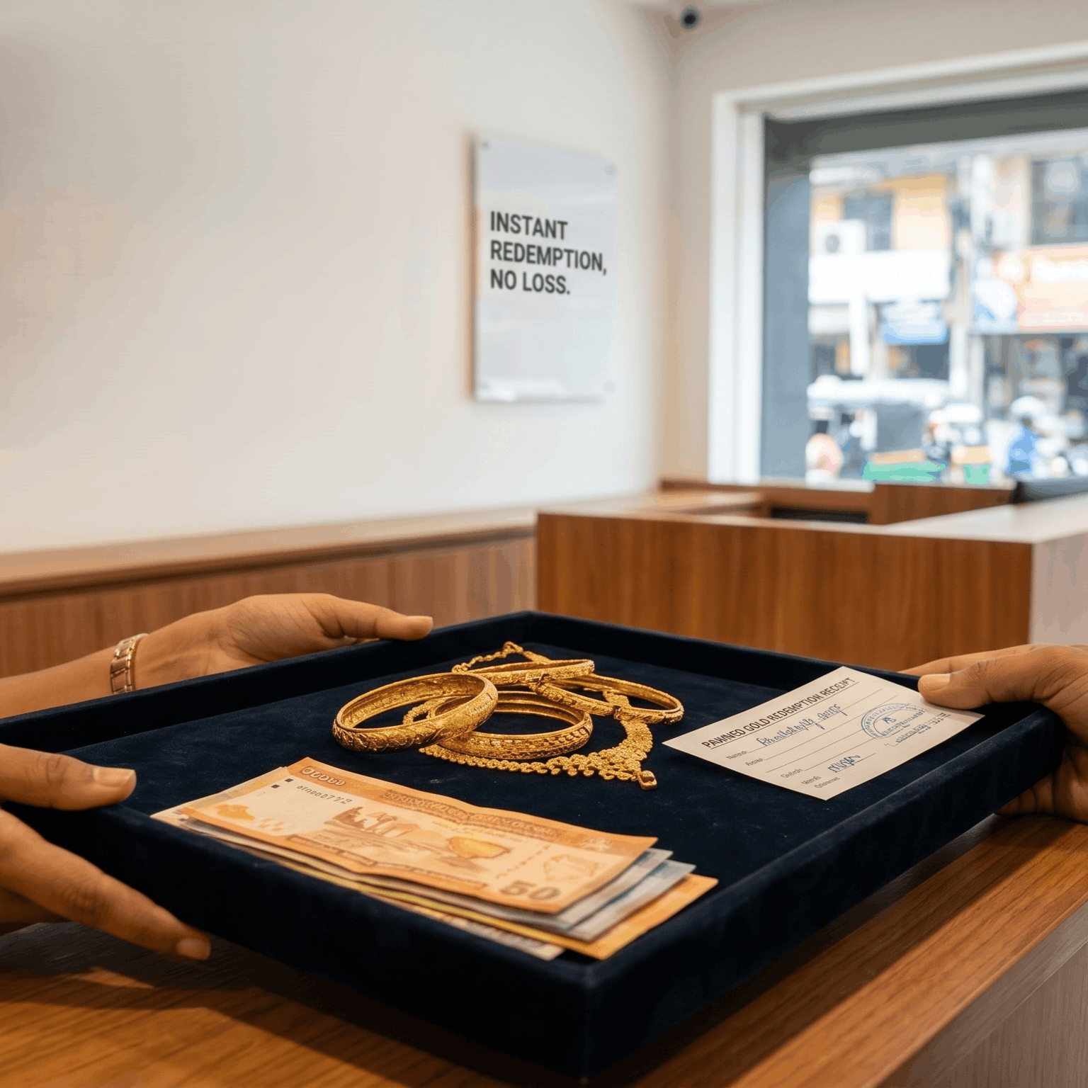 Pawned Gold Redemption